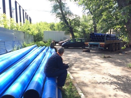 Трубы с защитным покрытием в Владивостоке